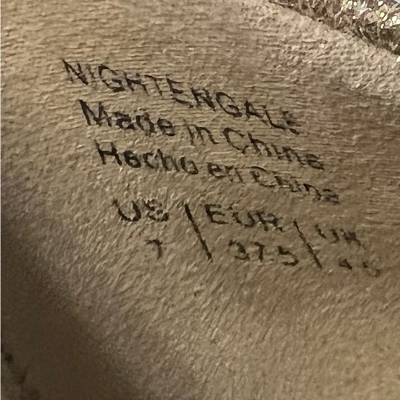 Kelly & Katy Nightengale Gold Heels women’s size 7 - Picture 6 of 6